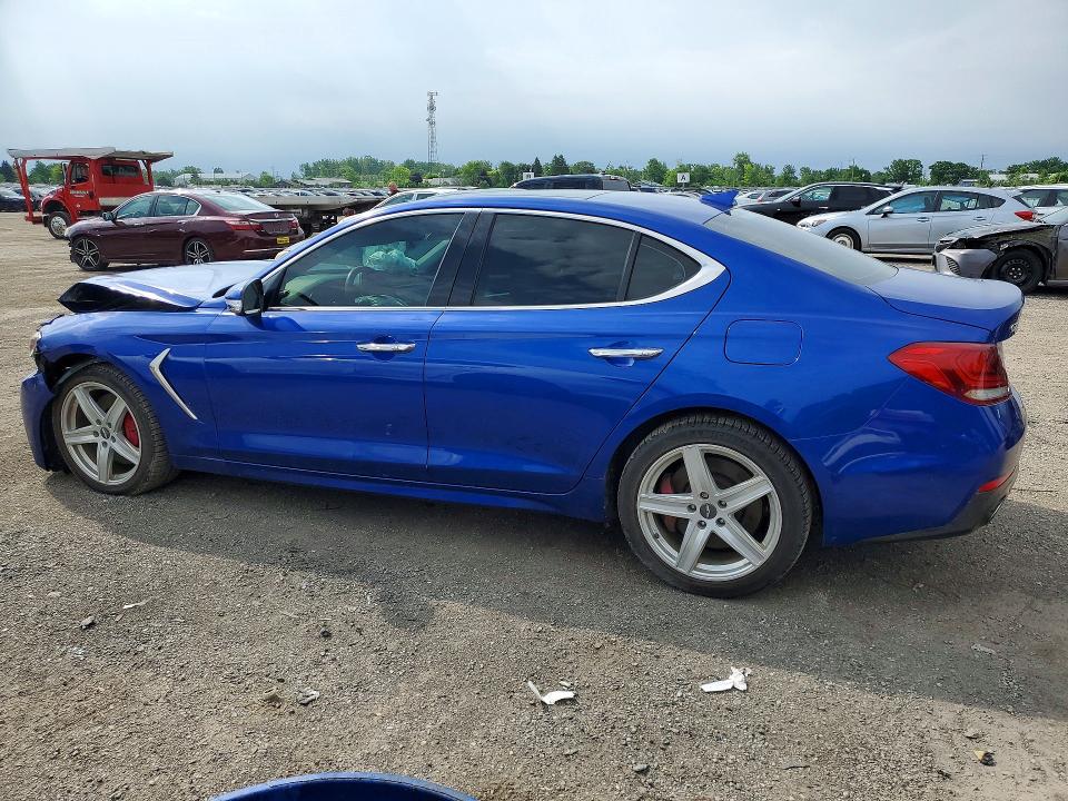 Aukcja sprzedaży 2019 Genesis G70, vin: KMTG54LE1KU010788, numer aukcji: 55313866