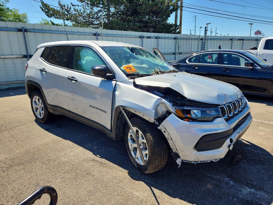 Продажа на аукционе авто 2024 Jeep Compass, vin: 3C4NJDAN5RT135611, номер лота: 55506066