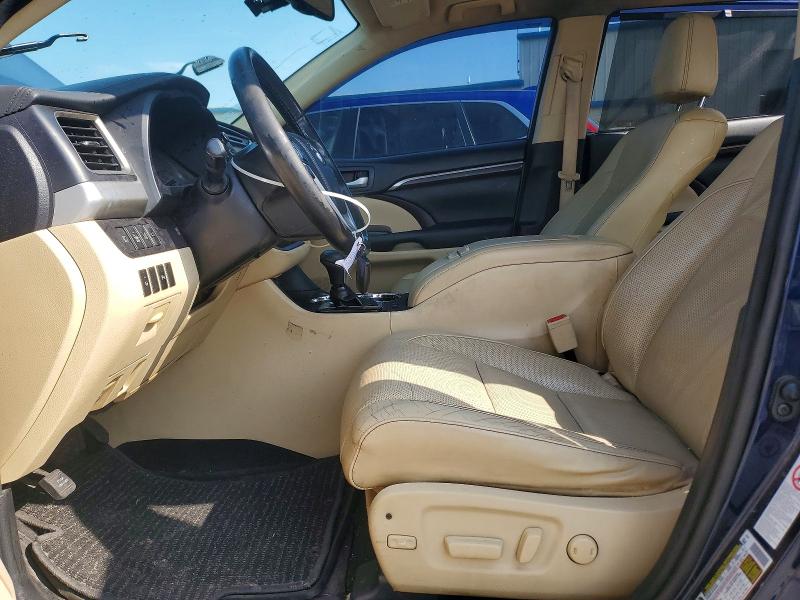 2015 Toyota Highlander მანქანა იყიდება აუქციონზე, vin: 5TDDKRFH5FS088210, აუქციონის ნომერი: 55739456