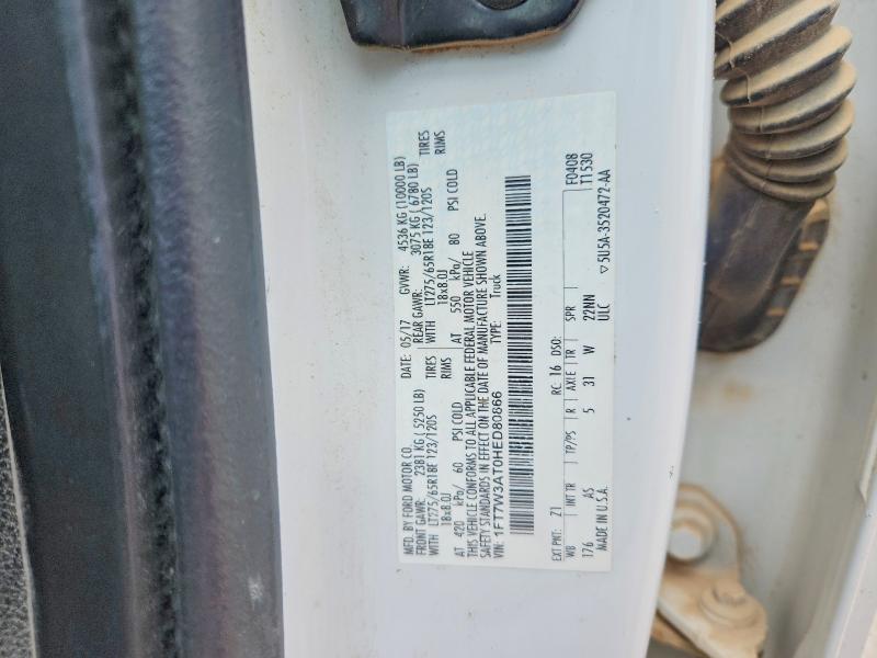 Продажа на аукционе авто 2017 Ford F350, vin: 1FT7W3AT0HED80866, номер лота: 56284006