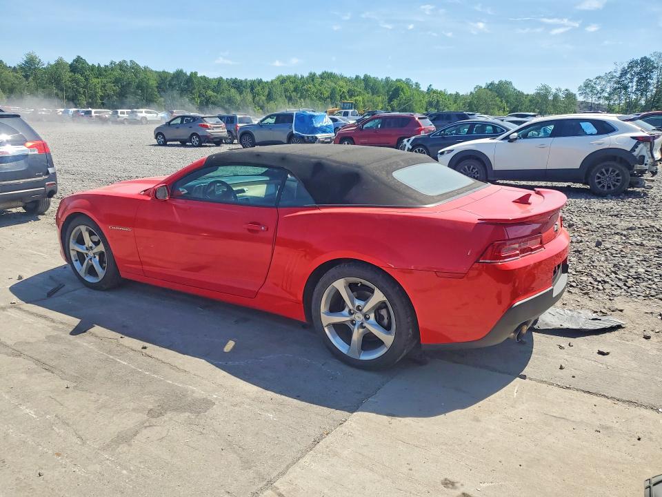Продажа на аукционе авто 2015 Chevrolet Camaro, vin: 2G1FF3D37F9214389, номер лота: 56050456