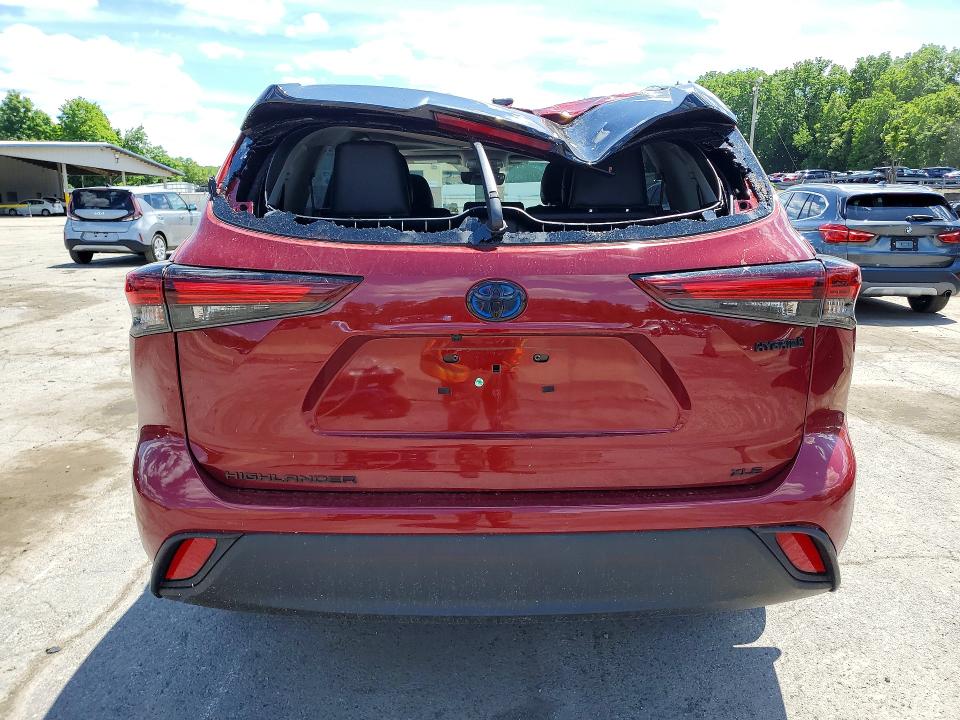 57768036 :رقم المزاد ، 5TDKBRCH8RS612949 vin ، 2024 Toyota Highlander Hybrid مزاد بيع