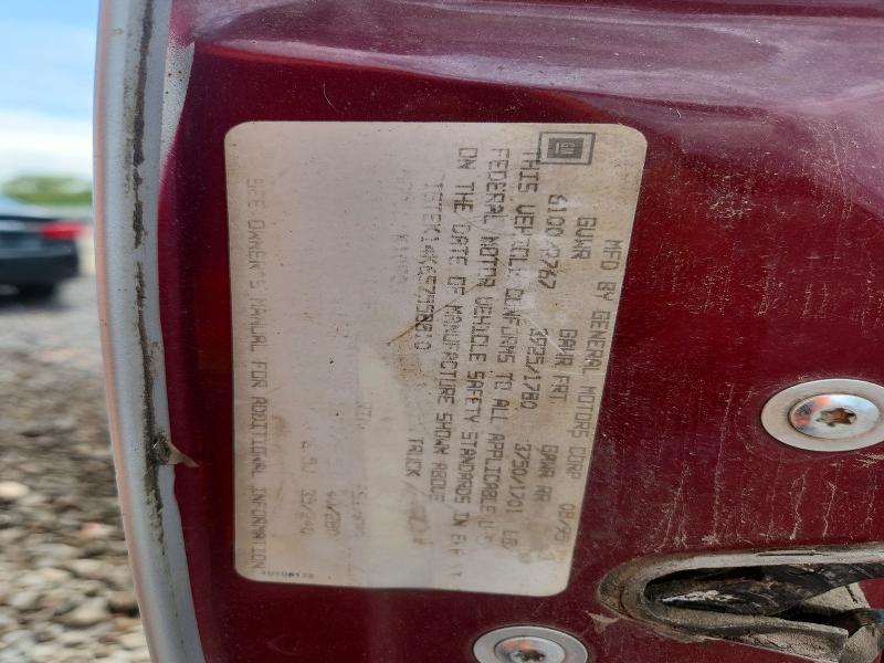 Aukcja sprzedaży 1995 Gmc Sierra, vin: 1GTEK14K6SZ558810, numer aukcji: 58131156