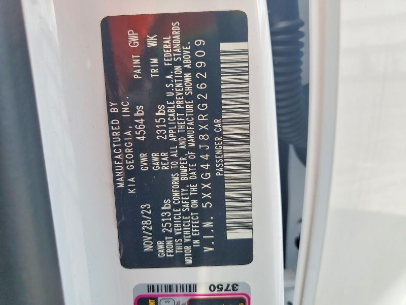 Продажа на аукционе авто 2024 Kia K5, vin: 5XXG44J8XRG262909, номер лота: 58212686