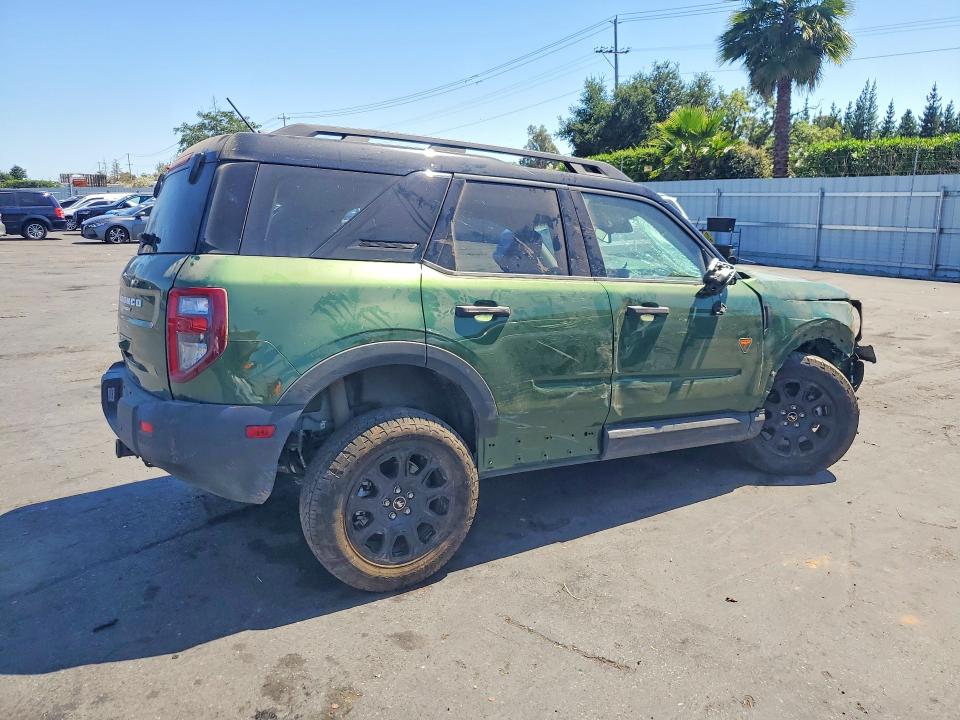 2025 Ford Bronco Sport მანქანა იყიდება აუქციონზე, vin: 3FMCR9DA2SRE02708, აუქციონის ნომერი: 57506336