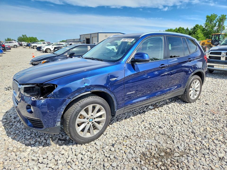 Aukcja sprzedaży 2017 Bmw X3, vin: 5UXWX9C51H0D99922, numer aukcji: 56874996