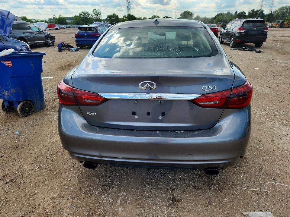 Продаж на аукціоні авто 2018 Infiniti Q50, vin: JN1EV7AR3JM444144, номер лоту: 58364916