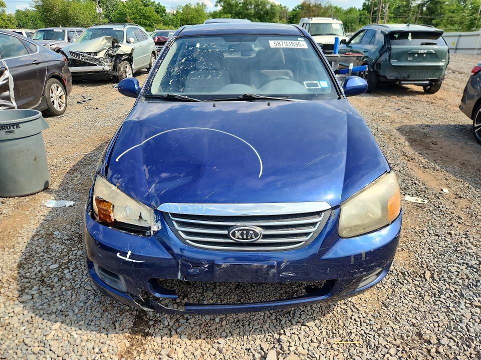 2009 Kia Spectra მანქანა იყიდება აუქციონზე, vin: KNAFE222695637817, აუქციონის ნომერი: 58793896