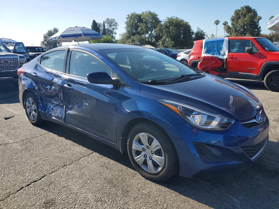 Продажа на аукционе авто 2016 Hyundai Elantra, vin: 5NPDH4AE6GH667390, номер лота: 56678426