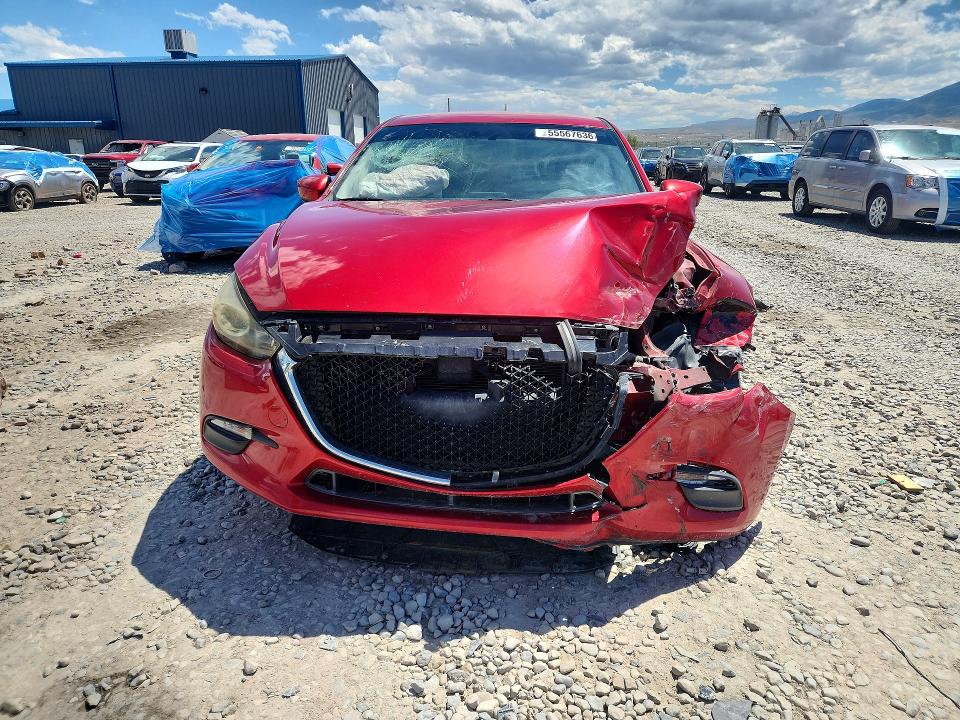 Продажа на аукционе авто 2017 Mazda 3, vin: 3MZBN1K76HM123303, номер лота: 55567636