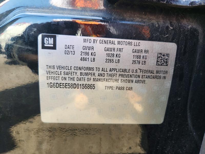 Продажа на аукционе авто 2013 Cadillac Cts, vin: 1G6DE5E58D0156865, номер лота: 56875676