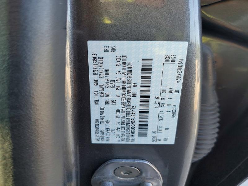 Продаж на аукціоні авто 2023 Ford Escape, vin: 1FMCU0GN6PUB41172, номер лоту: 56457616