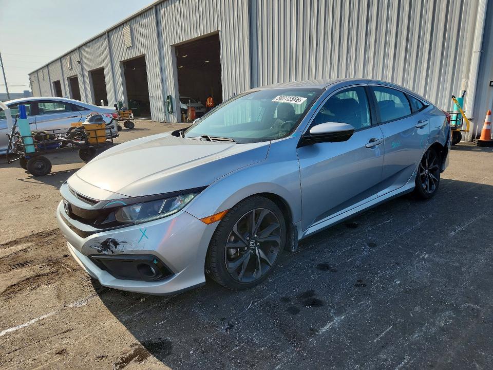 Aukcja sprzedaży 2020 Honda Civic, vin: 19XFC2F8XLE007365, numer aukcji: 58272566