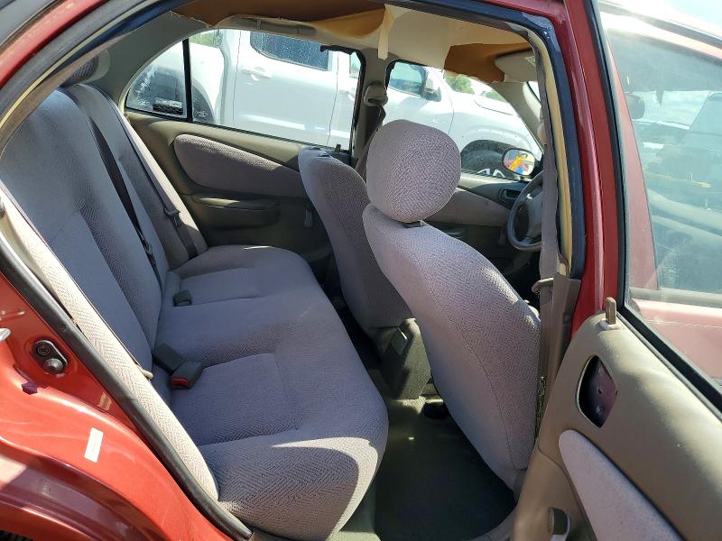 1998 Chevrolet Geo Prizm მანქანა იყიდება აუქციონზე, vin: 1Y1SK5286WZ425791, აუქციონის ნომერი: 55590316