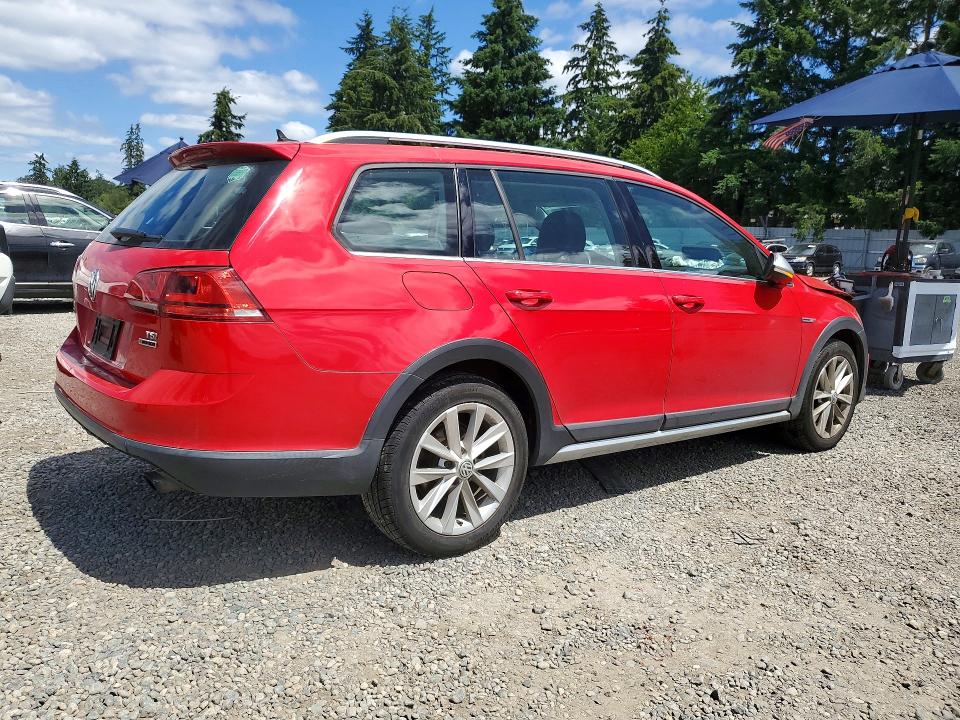 Продаж на аукціоні авто 2017 Volkswagen Golf Alltrack, vin: 3VWM17AU9HM526920, номер лоту: 57533196
