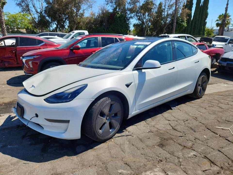 Продажа на аукционе авто 2022 Tesla Model 3, vin: 5YJ3E1EA8NF290101, номер лота: 56864586