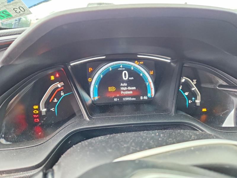 57492586 :رقم المزاد ، 19XFC2F60KE007226 vin ، 2019 Honda Civic مزاد بيع