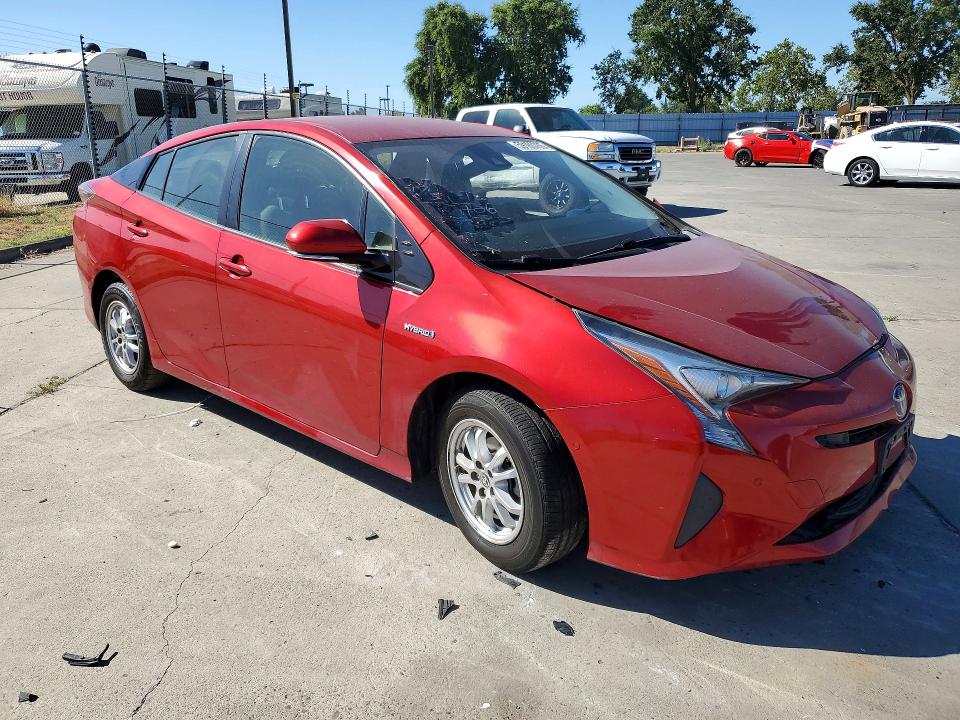 Aukcja sprzedaży 2018 Toyota Prius, vin: JTDKBRFU8J3074588, numer aukcji: 59185786