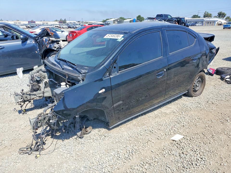 2022 Mitsubishi Mirage მანქანა იყიდება აუქციონზე, vin: ML32FUFJ0NHF07106, აუქციონის ნომერი: 57349286