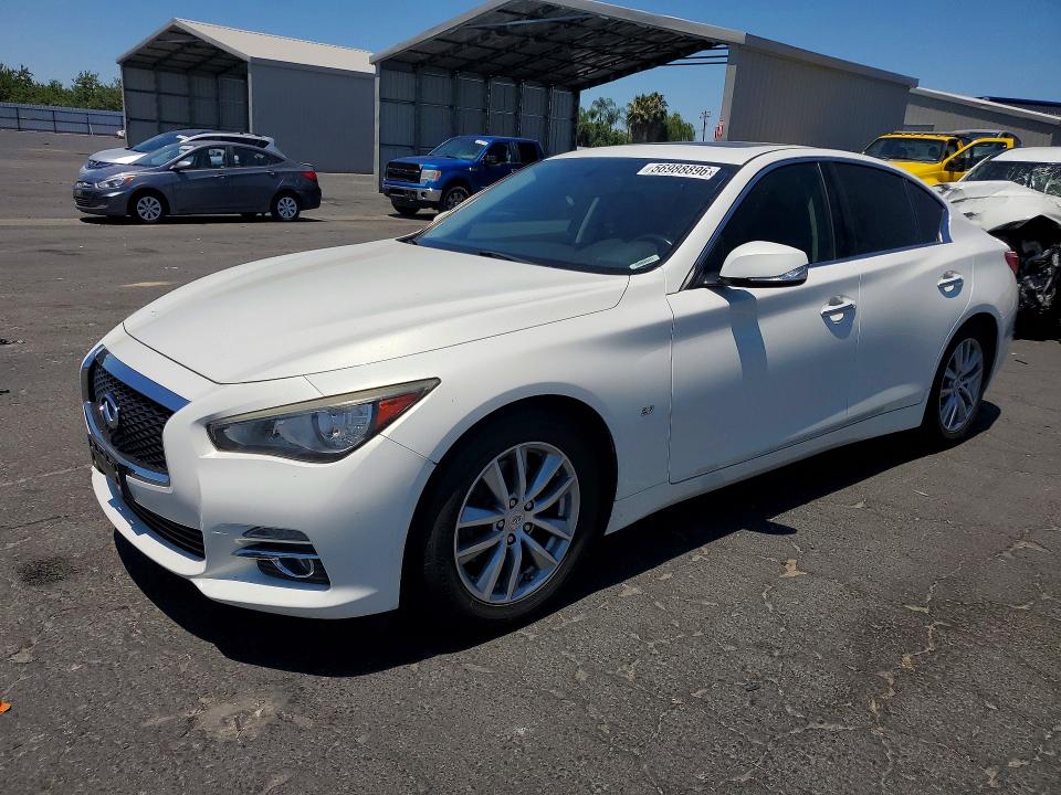 56988896 :رقم المزاد ، JN1BV7AP3FM333392 vin ، 2015 Infiniti Q50 مزاد بيع