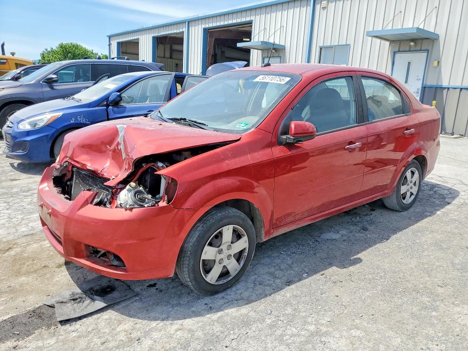 56110756 :رقم المزاد ، KL1TD5DE3AB134146 vin ، 2010 Chevrolet Aveo مزاد بيع