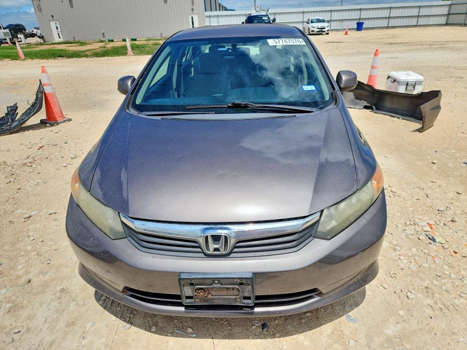 2012 Honda Civic მანქანა იყიდება აუქციონზე, vin: 19XFB2F56CE061044, აუქციონის ნომერი: 57747576