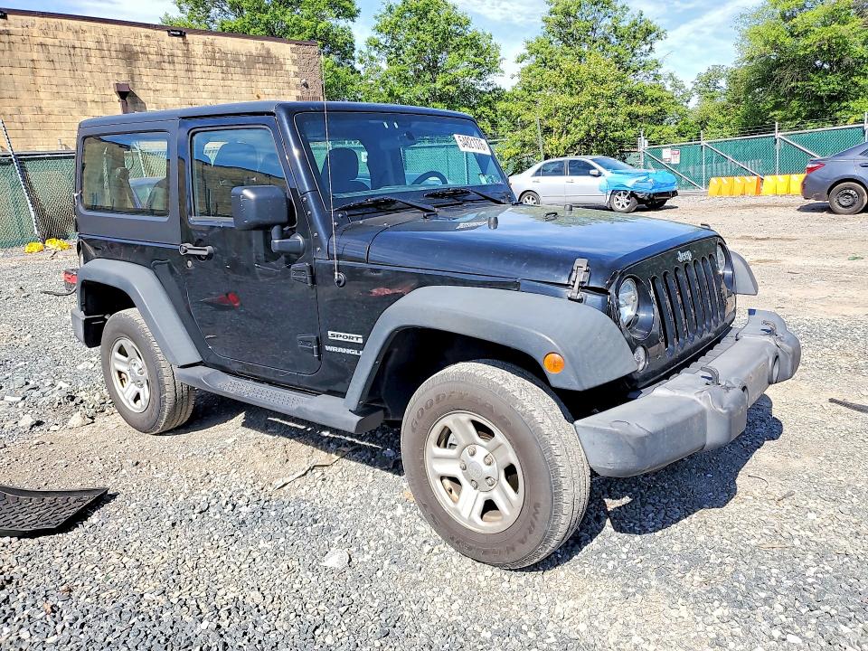 2016 Jeep Wrangler მანქანა იყიდება აუქციონზე, vin: 1C4AJWAG3GL327307, აუქციონის ნომერი: 54821376