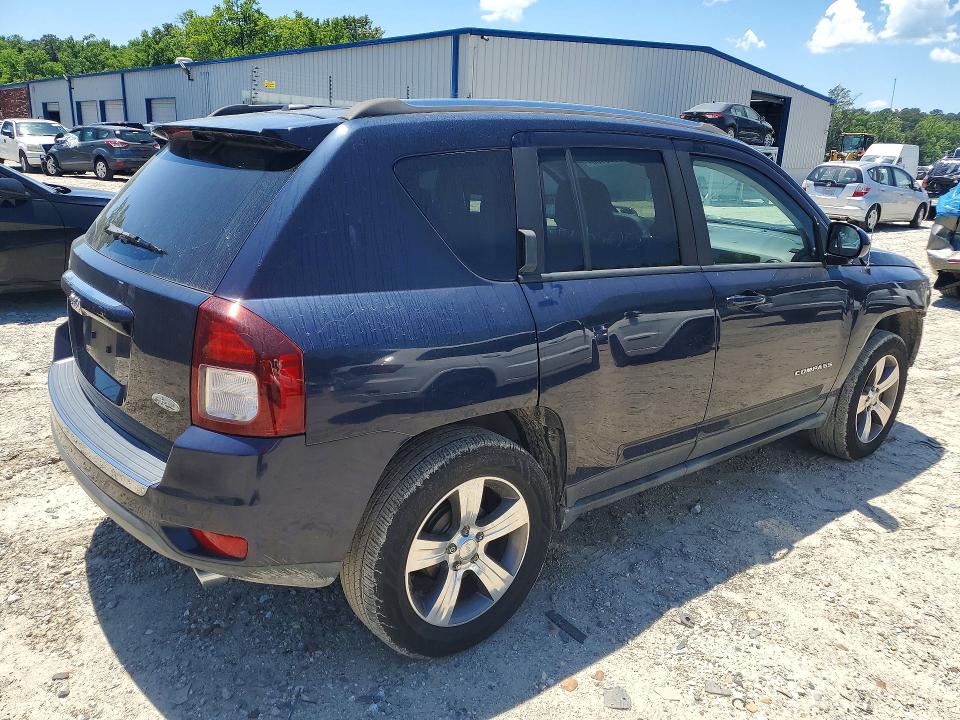 2016 Jeep Compass მანქანა იყიდება აუქციონზე, vin: 1C4NJCEA7GD800674, აუქციონის ნომერი: 55033136
