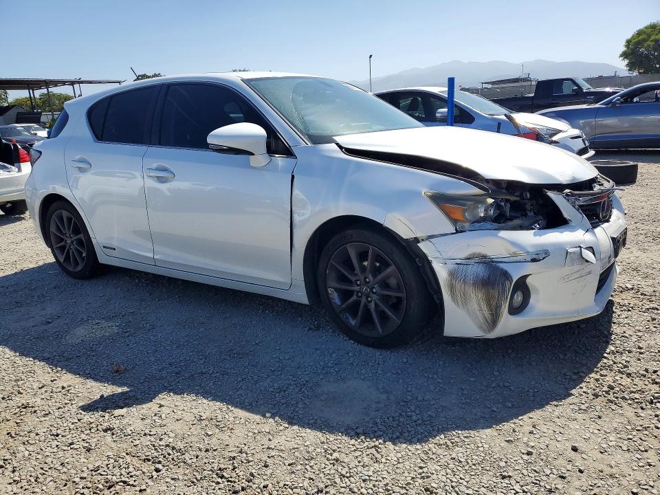 2012 Lexus Ct 200h მანქანა იყიდება აუქციონზე, vin: JTHKD5BH8C2104868, აუქციონის ნომერი: 56891586