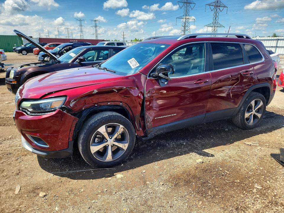 Продаж на аукціоні авто 2019 Jeep Cherokee, vin: 1C4PJLDB3KD343146, номер лоту: 58227706