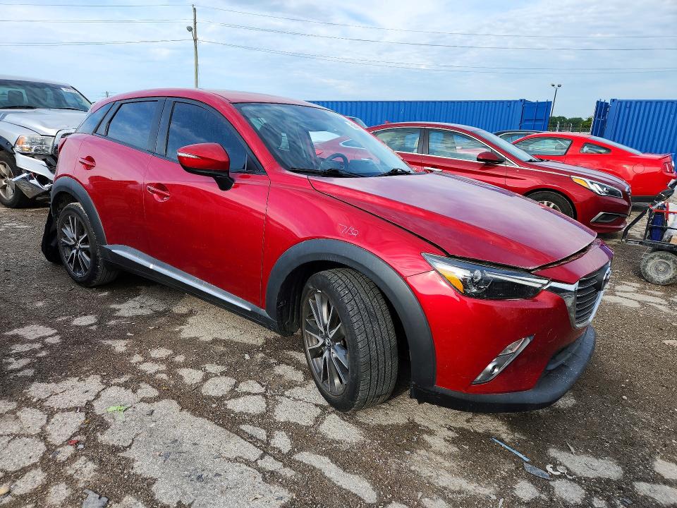 Продажа на аукционе авто 2017 Mazda Cx-3, vin: JM1DKFD74H0175742, номер лота: 58471536