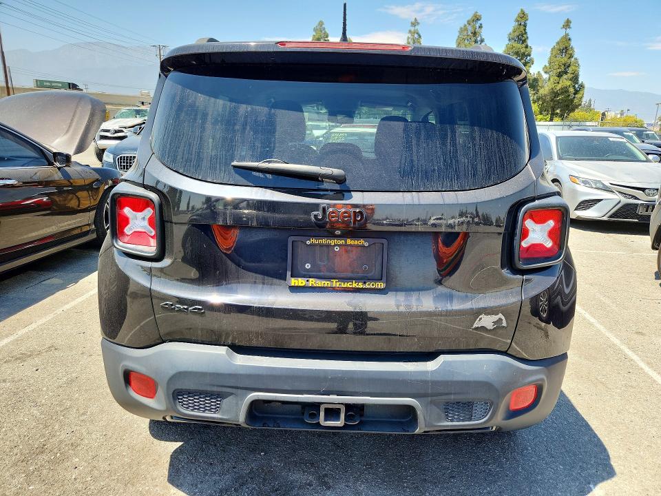 2016 Jeep Renegade მანქანა იყიდება აუქციონზე, vin: ZACCJBBT7GPD78981, აუქციონის ნომერი: 58837006