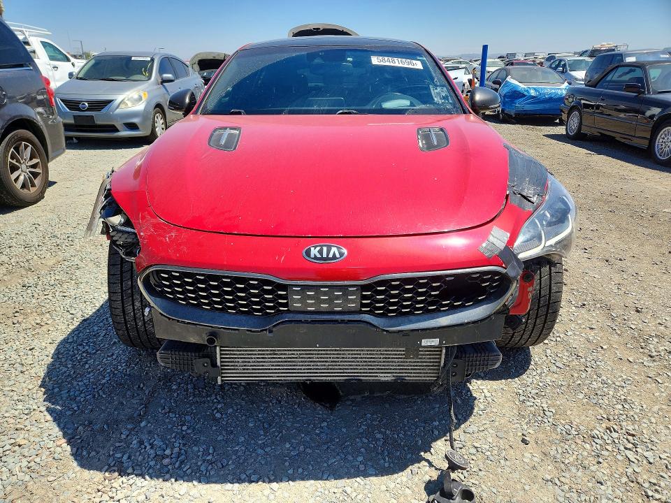 Продажа на аукционе авто 2018 Kia Stinger, vin: KNAE55LC3J6027618, номер лота: 58481696