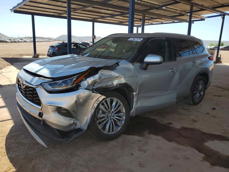 2021 Toyota Highlander მანქანა იყიდება აუქციონზე, vin: 5TDFARAH7MS011046, აუქციონის ნომერი: 57967376