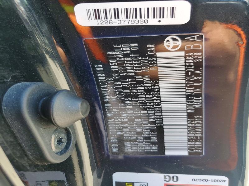 58498076 :رقم المزاد ، 5YFBURHE5KP884625 vin ، 2019 Toyota Corolla مزاد بيع