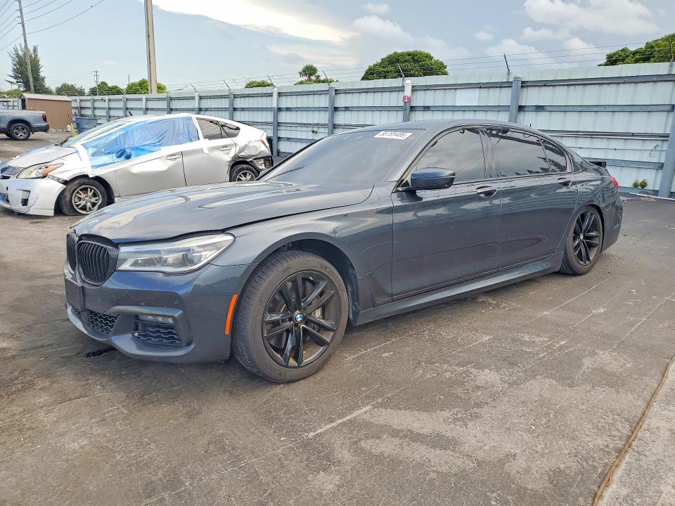 Продаж на аукціоні авто 2016 Bmw 750, vin: WBA7F2C52GG418655, номер лоту: 58795486