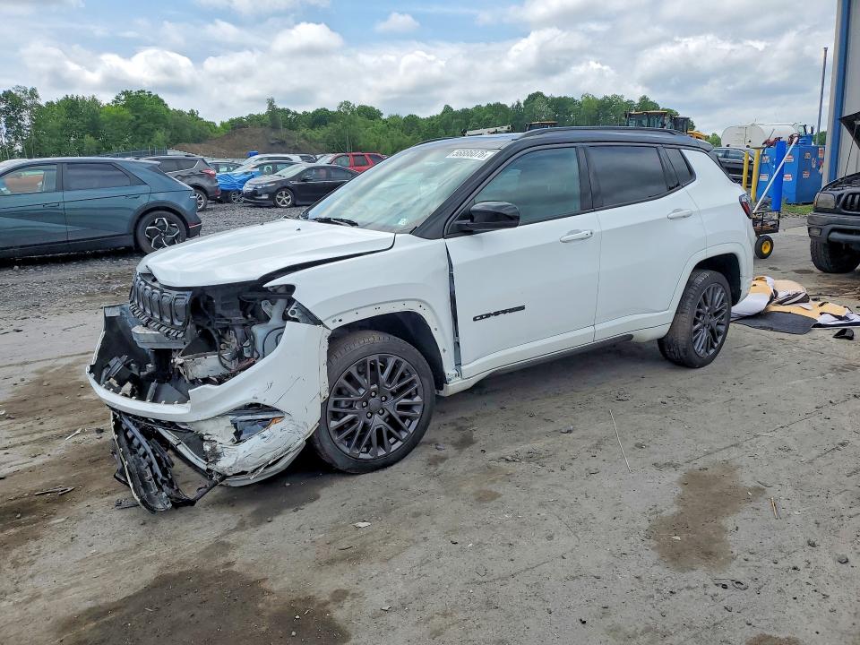 56886076 :رقم المزاد ، 3C4NJDCB5NT115355 vin ، 2022 Jeep Compass مزاد بيع