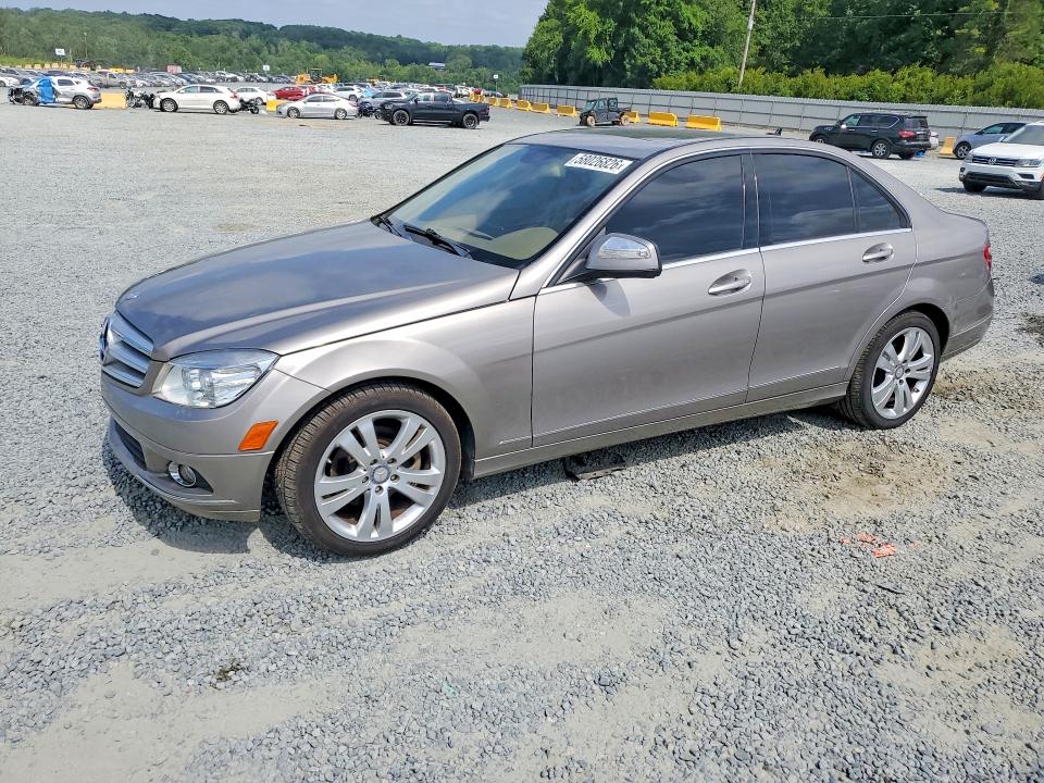 58026826 :رقم المزاد ، WDDGF54X28F076965 vin ، 2008 Mercedes-benz C مزاد بيع