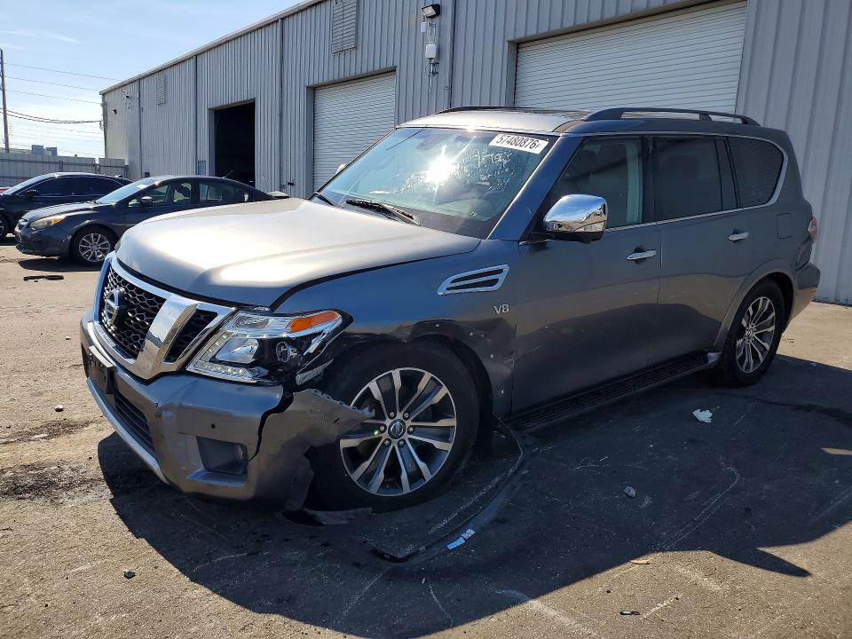 2017 Nissan Armada მანქანა იყიდება აუქციონზე, vin: JN8AY2NE9H9703654, აუქციონის ნომერი: 57480876