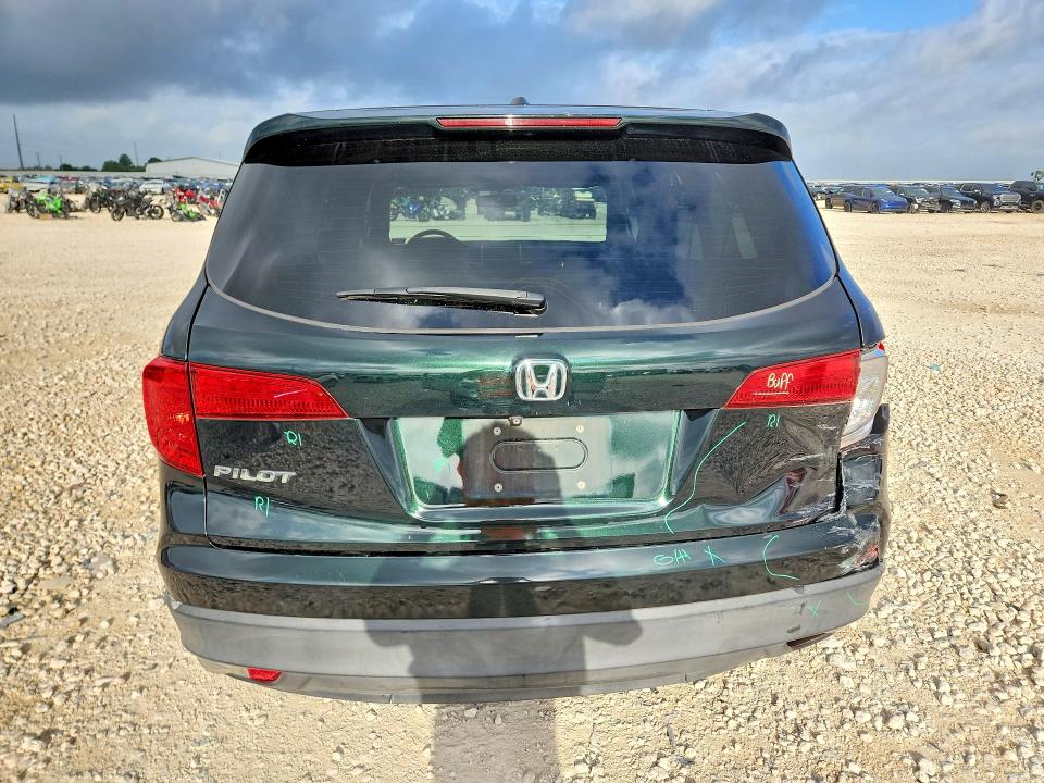 2017 Honda Pilot მანქანა იყიდება აუქციონზე, vin: 5FNYF5H53HB021839, აუქციონის ნომერი: 58019166