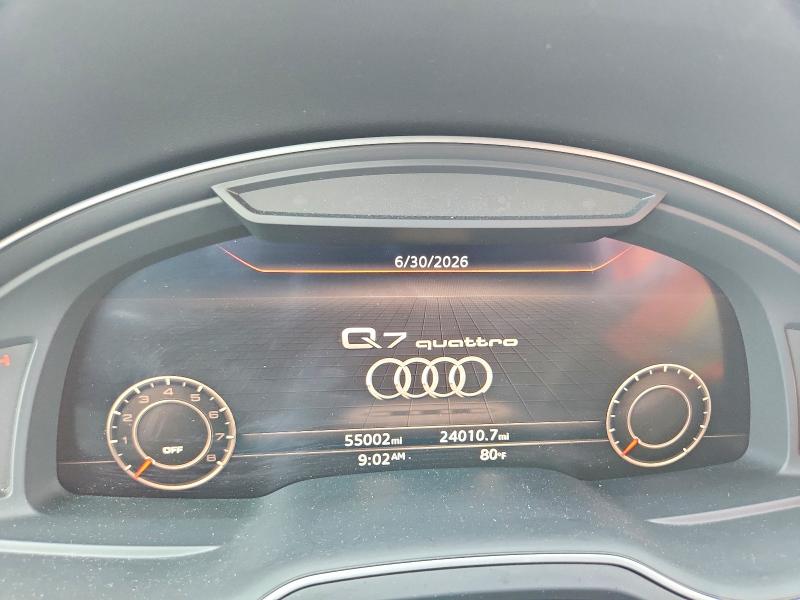 2017 Audi Q7 მანქანა იყიდება აუქციონზე, vin: WA1LAAF73HD033920, აუქციონის ნომერი: 59183866