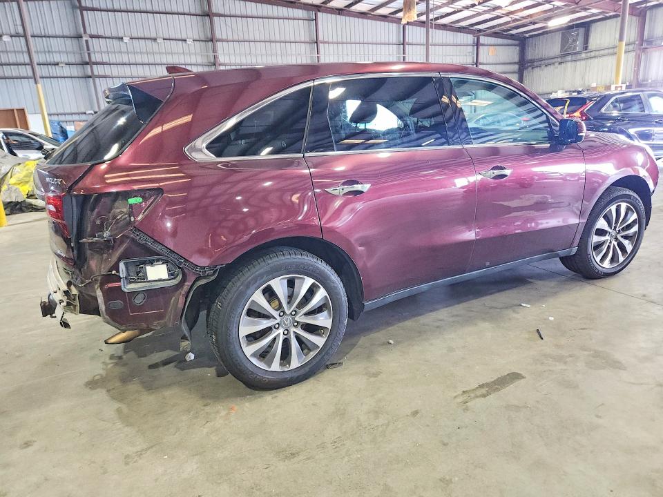 56263816 :رقم المزاد ، 5FRYD4H47GB018964 vin ، 2016 Acura Mdx مزاد بيع