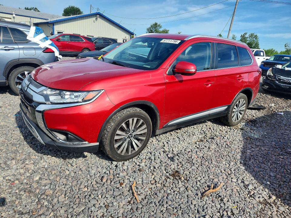 2019 Mitsubishi Outlander მანქანა იყიდება აუქციონზე, vin: JA4AZ3A33KZ037976, აუქციონის ნომერი: 57711756