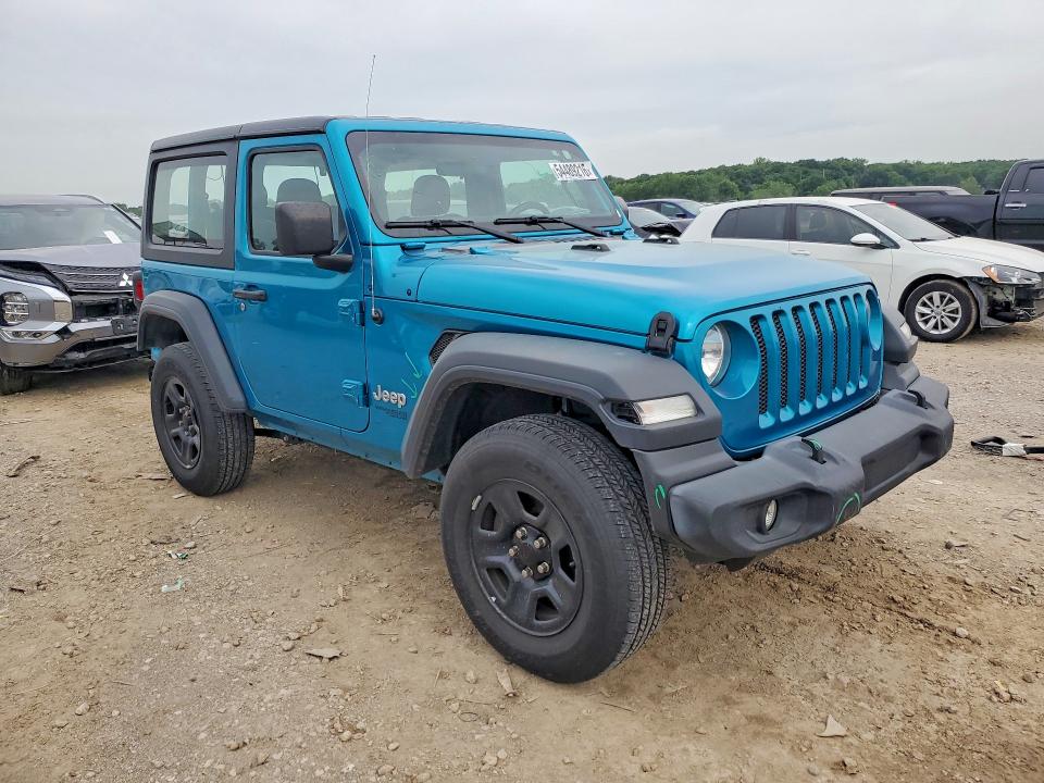2020 Jeep Wrangler მანქანა იყიდება აუქციონზე, vin: 1C4GJXAG9LW219105, აუქციონის ნომერი: 54489216