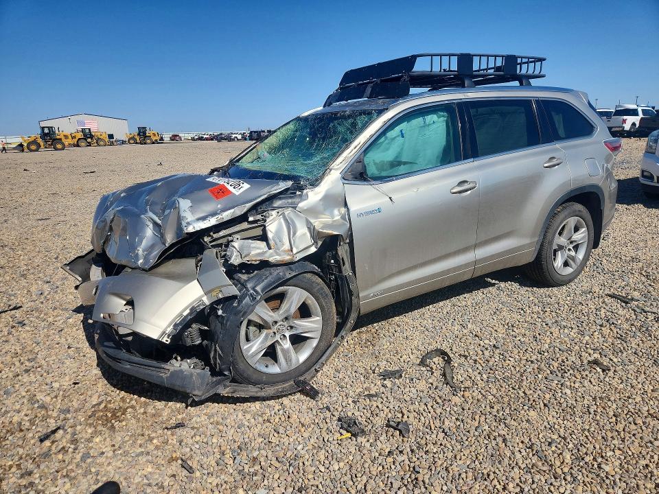 Aukcja sprzedaży 2016 Toyota Highlander Hybrid, vin: 5TDDCRFH5GS018849, numer aukcji: 57019206