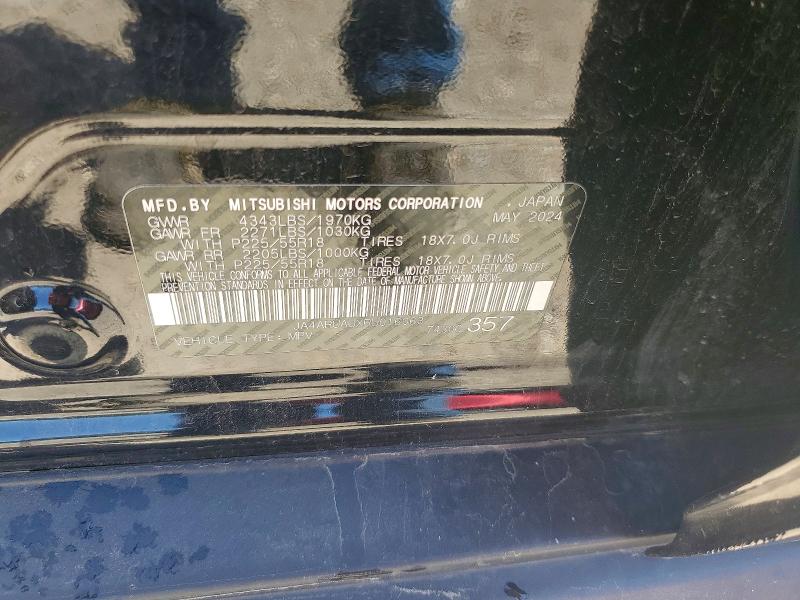 Продаж на аукціоні авто 2024 Mitsubishi Outlander Max, vin: JA4ARUAUXRU016063, номер лоту: 56508446