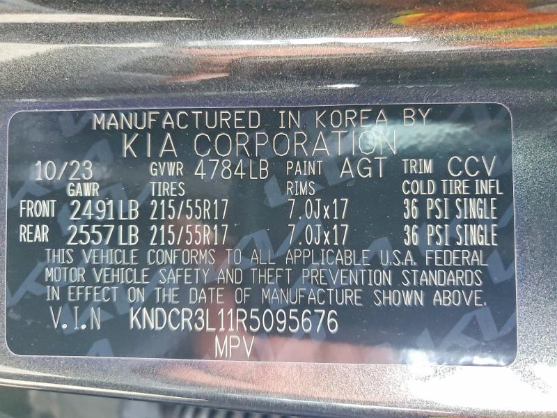 Продаж на аукціоні авто 2024 Kia Niro, vin: KNDCR3L11R5095676, номер лоту: 56169126