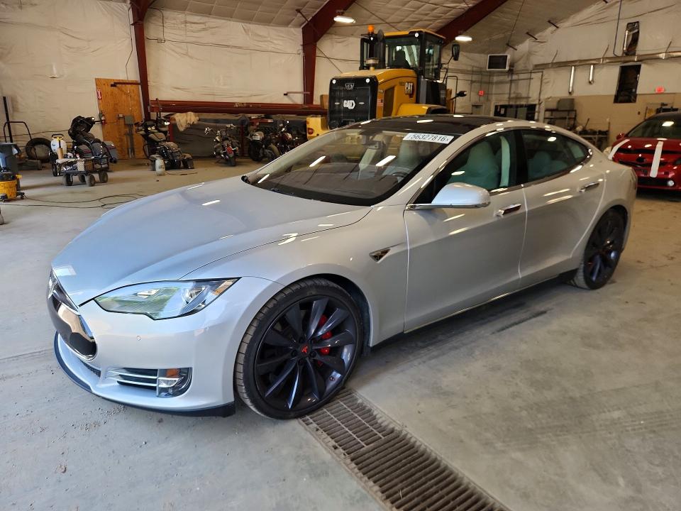 Продажа на аукционе авто 2014 Tesla Model S, vin: 5YJSA1H12EFP43583, номер лота: 56327816