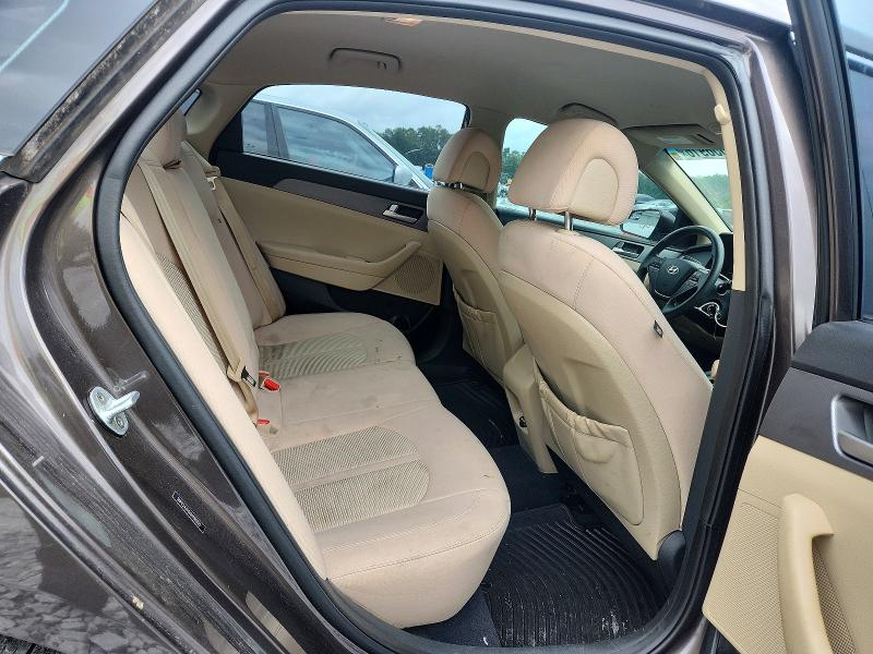 2017 Hyundai Sonata მანქანა იყიდება აუქციონზე, vin: 5NPE24AF0HH438025, აუქციონის ნომერი: 57556916