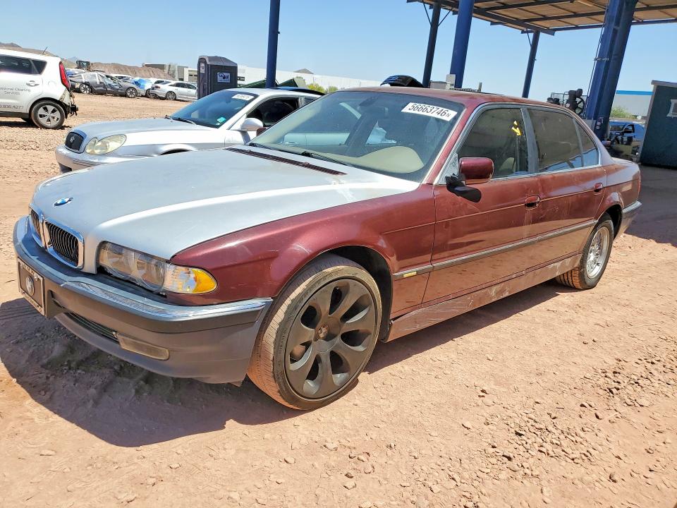 2001 Bmw 740 მანქანა იყიდება აუქციონზე, vin: WBAGH83421DP19651, აუქციონის ნომერი: 56663746